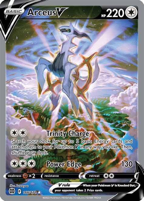 arceus pokemon card|Arceus V .